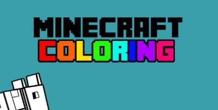 Minecraft Coloring Game